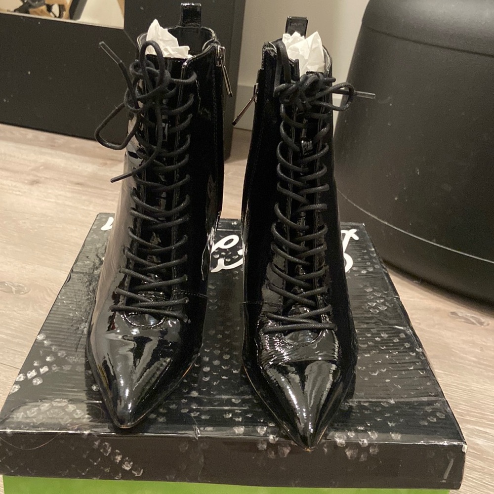 Sam Edelman Frania Lace Up Boots